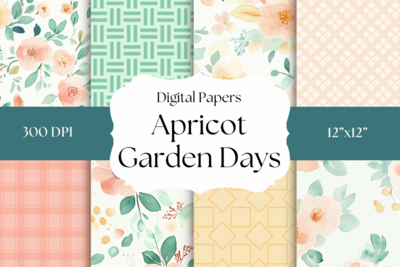Apricot Garden Days Floral Patterns: A Breath of Fresh Air for Your Projects