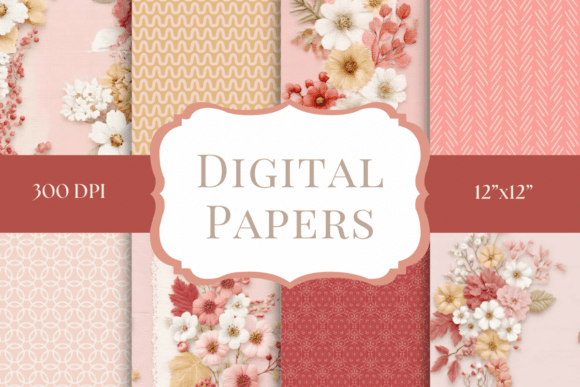 Blush Floral Digital Papers: A Guide to Romantic Design