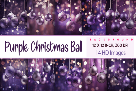 Designing with the Allure of Purple Christmas Ball
