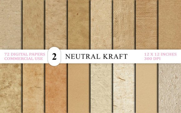 Earthy Authenticity: Unlocking the Neutral Brown Kraft Paper Texture