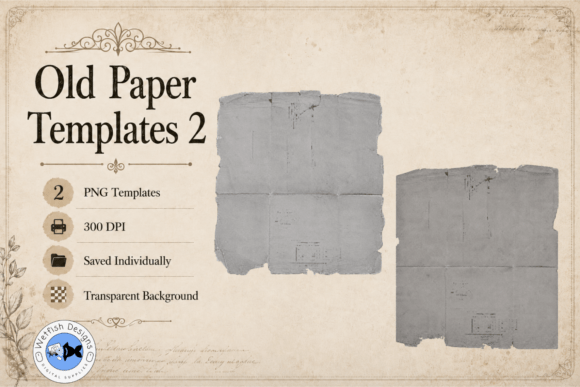 Old Paper PNG Templates 2: A Designer's Guide to Authentic Texture